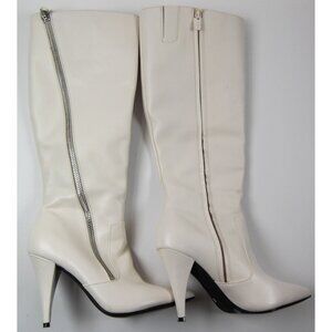Vince Camuto Alessa Women's Wide Calf Boot Coconut Cream Size 8.5